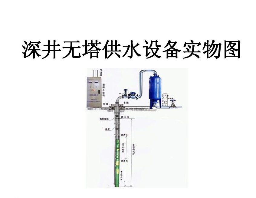 汉中城固县井泵无塔式供水设备